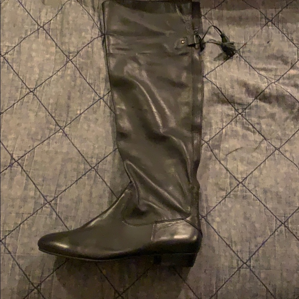 Arturo Chiang over the knee leather boots